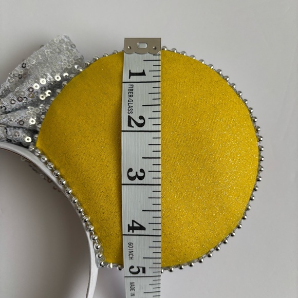 Winnie the Pooh Handmade Ears Headband With Sequin Bow - Picture 13 of 13